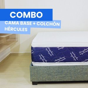 Combo cama base colchón firme hercules en cali