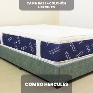 Cama Base con Colchón Hércules