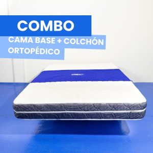 Combo cama base y colchon ortopedico en cali