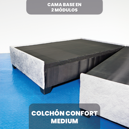 Cama Base con Colchón Confort medium - Image 2