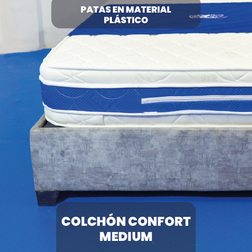 Cama Base con Colchón Confort medium - Image 3