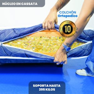 colchón ortopédico cassata es el mejor colchón para descansar tu espalda y postura